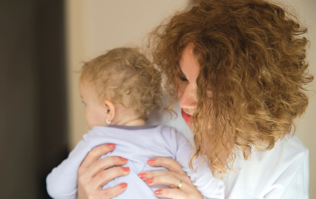 Paula Tinta - mama și copilul (1)