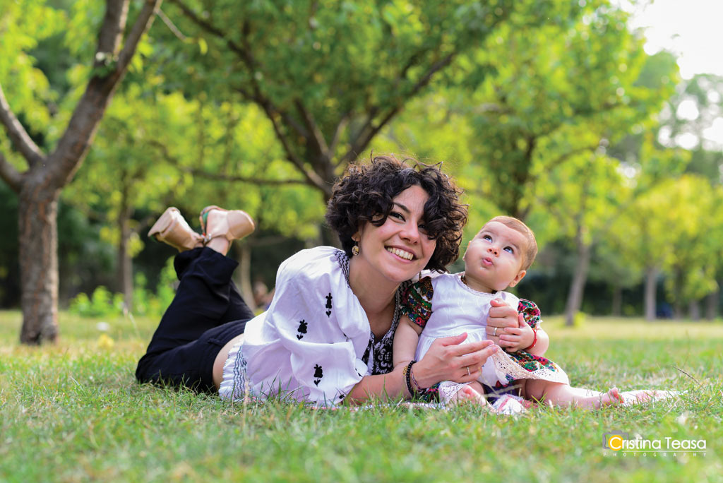 Samira Natour - mama și copilul