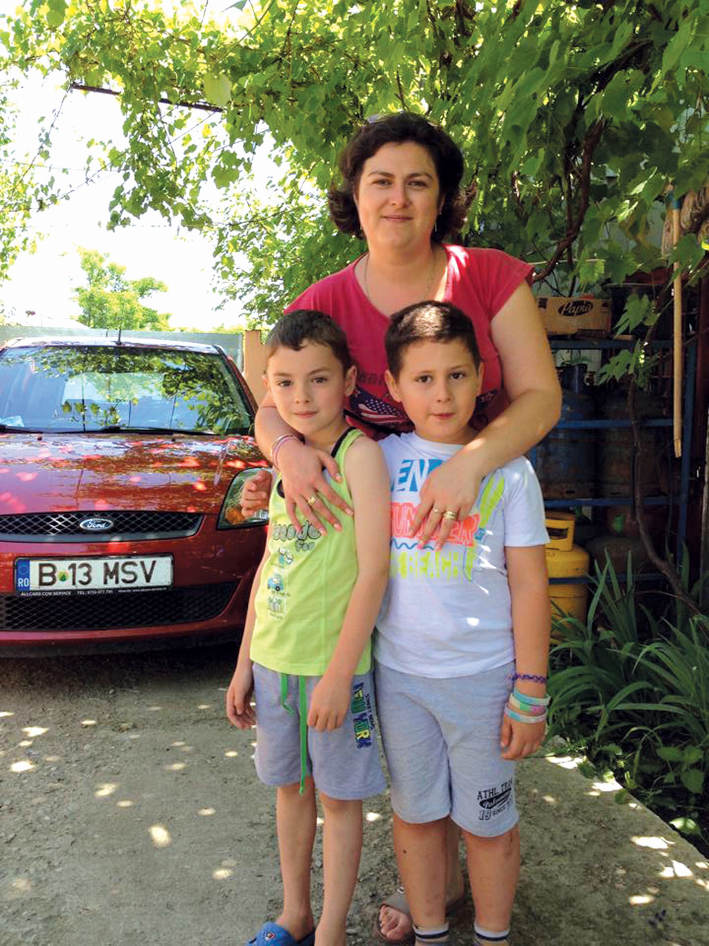 Veronica Mihaiu - mama și copilul