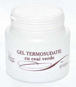 Gel anticelulitic termosudatie cu ceai verde